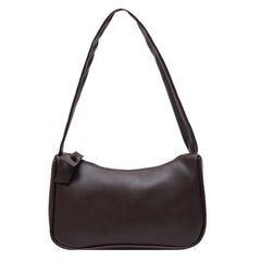 Retro Solid Totes Bags Women's Handbags PU Leather Shoulder Underarm Bag