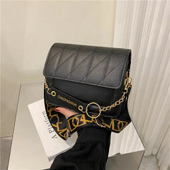 Retro Spring Women's Shoulder Bag Crossbody Diamond Pattern Texture Small Bag