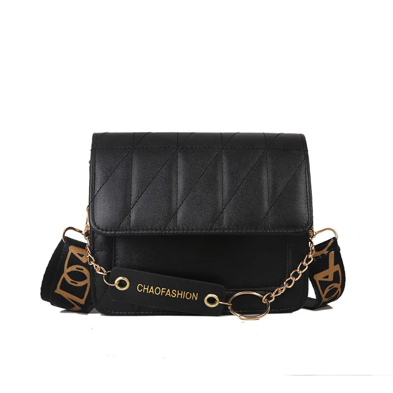 Retro Spring Women's Shoulder Bag Crossbody Diamond Pattern Texture Small Bag