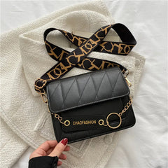 Retro Spring Women's Shoulder Bag Crossbody Diamond Pattern Texture Small Bag