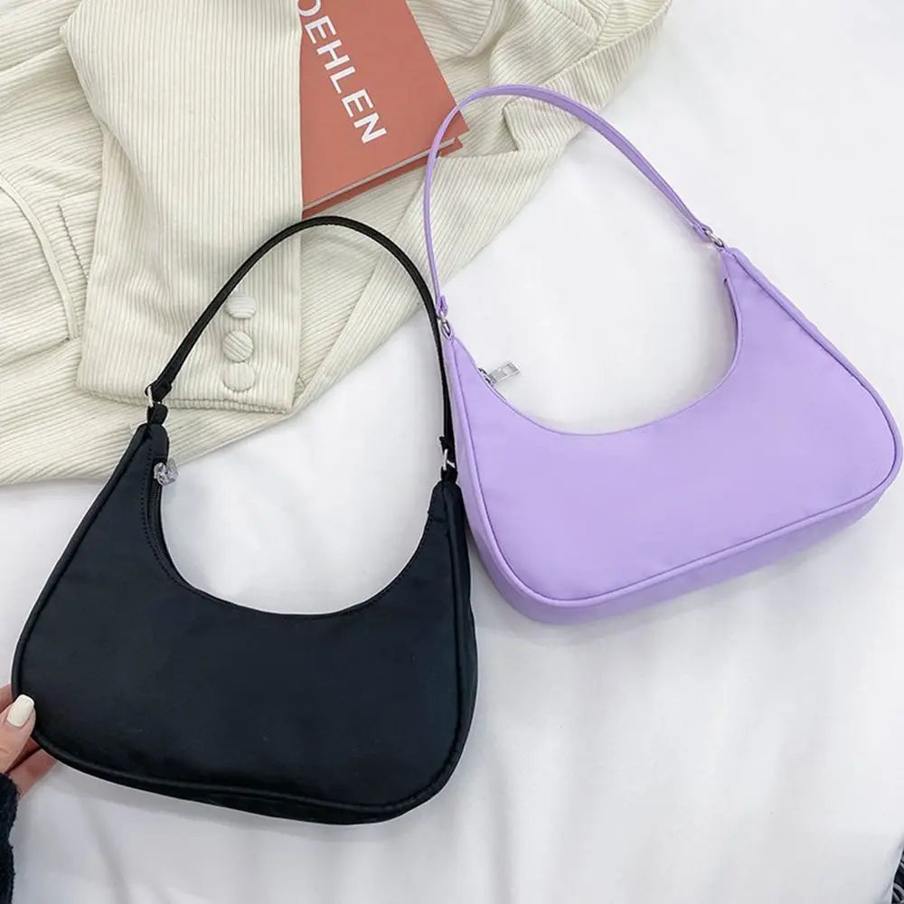 Vintage Mini Shoulder Bag PU Leather Casual Retro Tote Bag