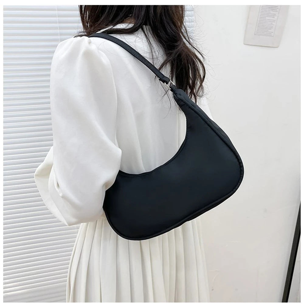 Vintage Mini Shoulder Bag PU Leather Casual Retro Tote Bag
