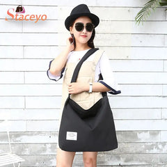 Retro Canvas Messenger Bag Large Capacity All-match Shoulder Bag