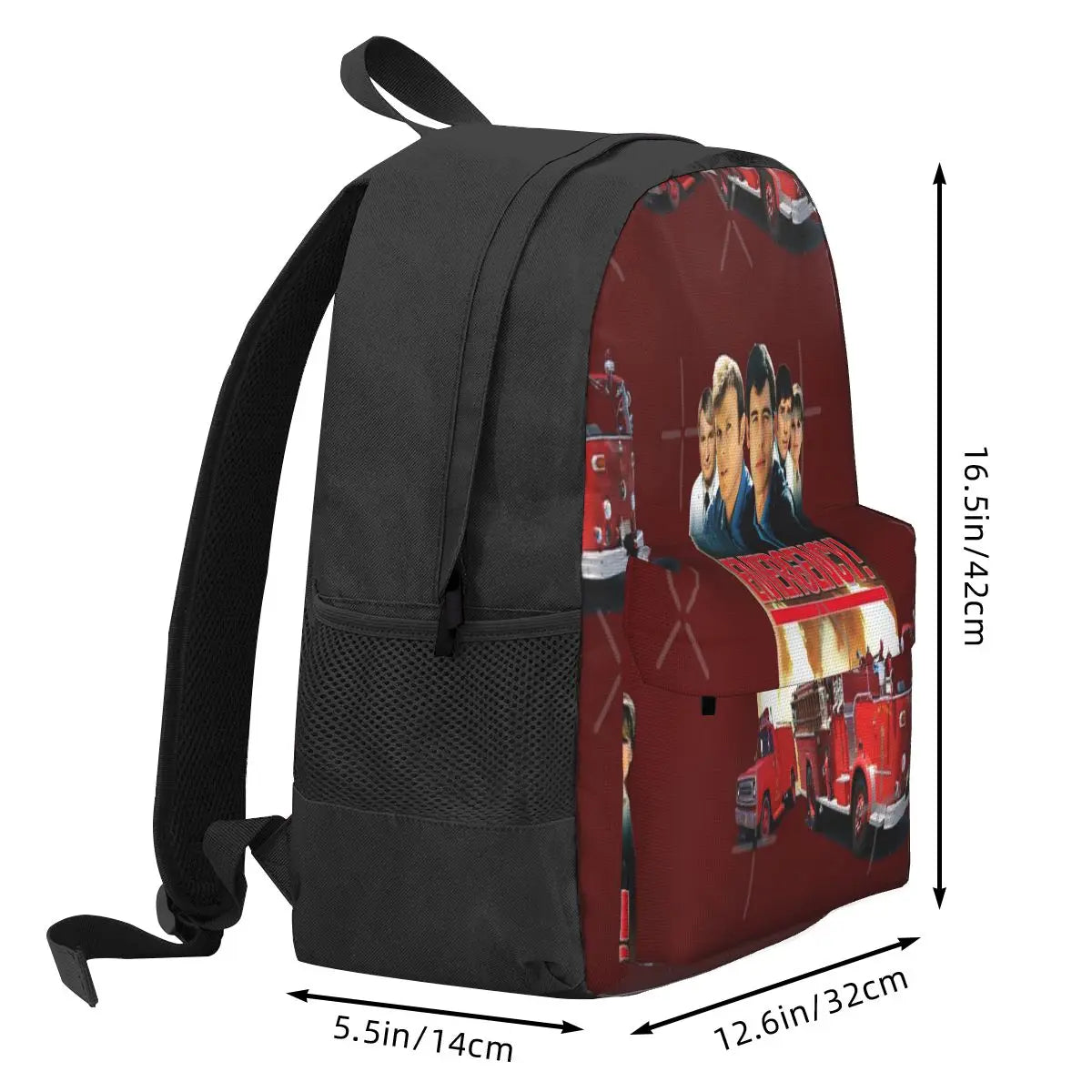 Retro Vintage 70S Medical Drama Backpacks Men's Women Schoolbag