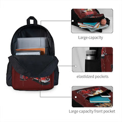 Retro Vintage 70S Medical Drama Backpacks Men's Women Schoolbag