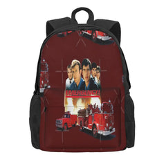 Retro Vintage 70S Medical Drama Backpacks Men's Women Schoolbag