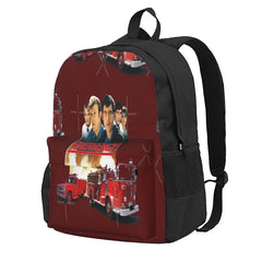 Retro Vintage 70S Medical Drama Backpacks Men's Women Schoolbag