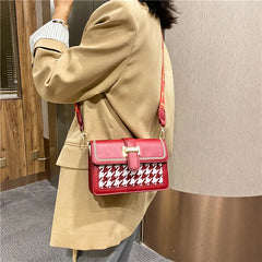 Square Personality Ladies Shopper Shoulder Bag