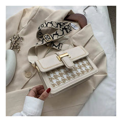 Square Personality Ladies Shopper Shoulder Bag