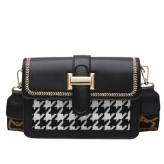 Square Personality Ladies Shopper Shoulder Bag