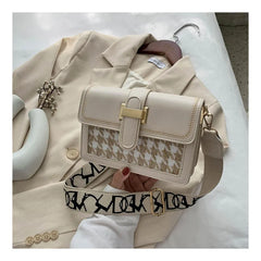 Square Personality Ladies Shopper Shoulder Bag