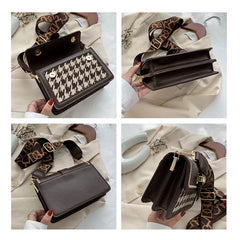 Square Personality Ladies Shopper Shoulder Bag