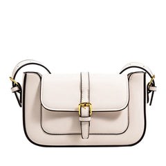 Retro Small Shoulder Bag Chain PU Leather Underarm Bags