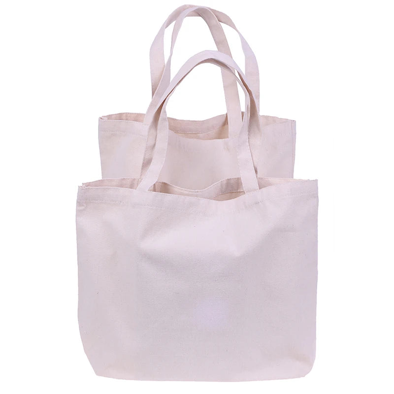 Canvas Tote Bag Women Shoulder Handbag Travel Washable