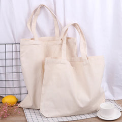 Canvas Tote Bag Women Shoulder Handbag Travel Washable