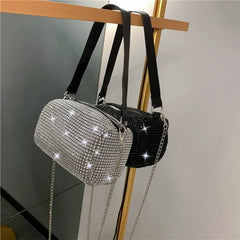 Rhinestone Shoulder Bag Diamonds Ladies Crossbody Purse Shining Diamond Bag
