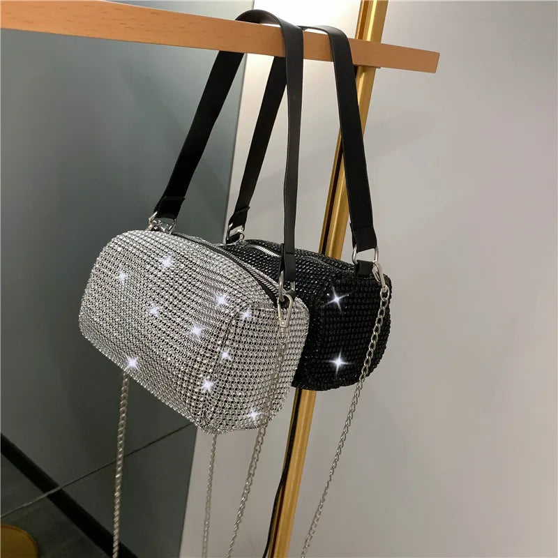 Rhinestone Women's Bag Large Capacity Crossbody Bag