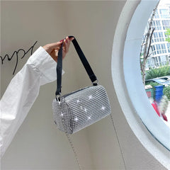 Rhinestone Women's Bag Large Capacity Crossbody Bag