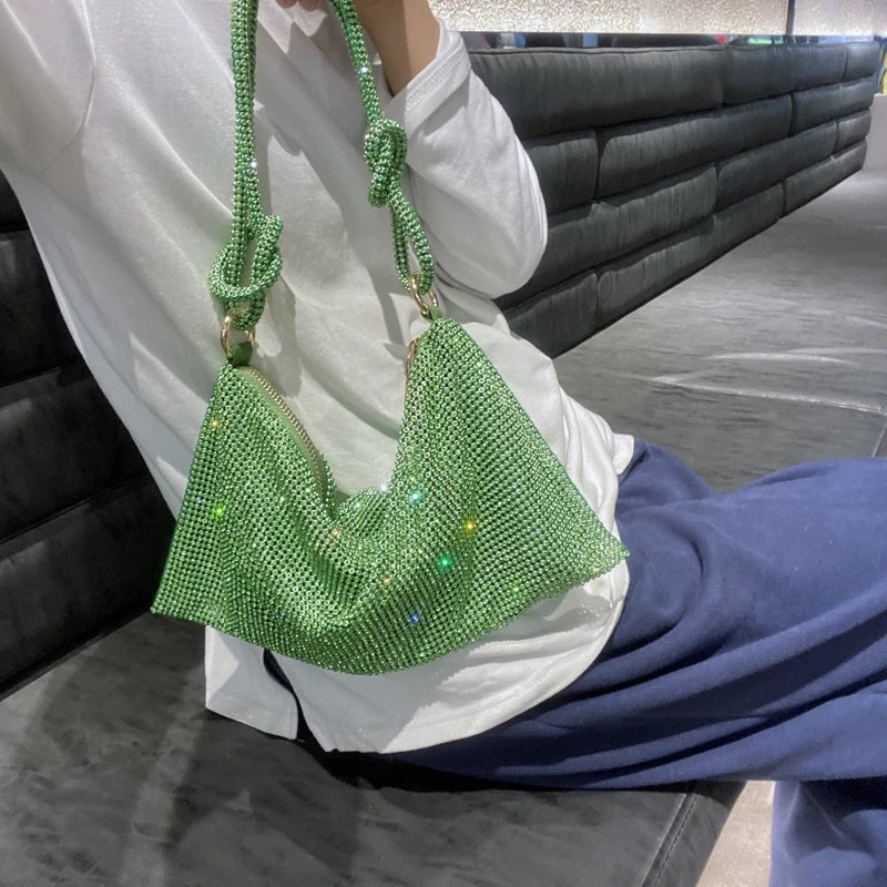 Crystal Flap Bag Luxury Handbag