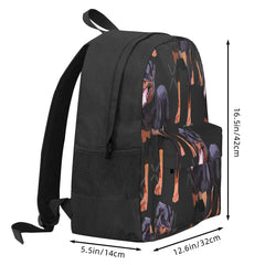 Rottweiler Backpacks Men's & Women's Bag Student