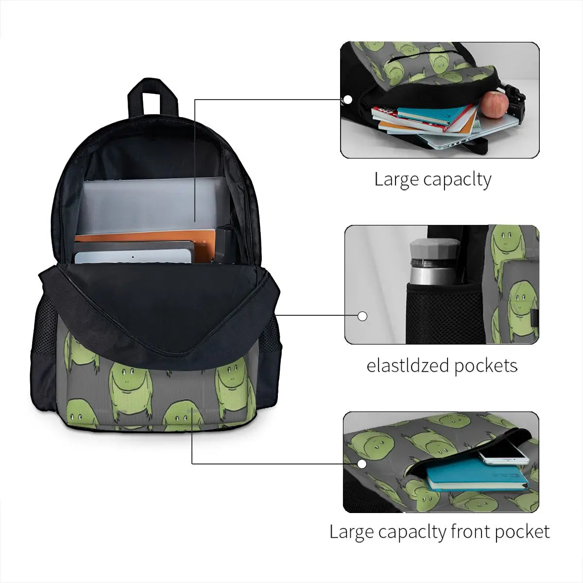 Round Froggo Backpacks for Men & Women