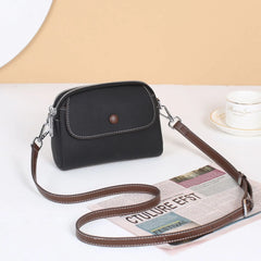 Women Small Leather Crossbody Bag Shoulder Sling Purse