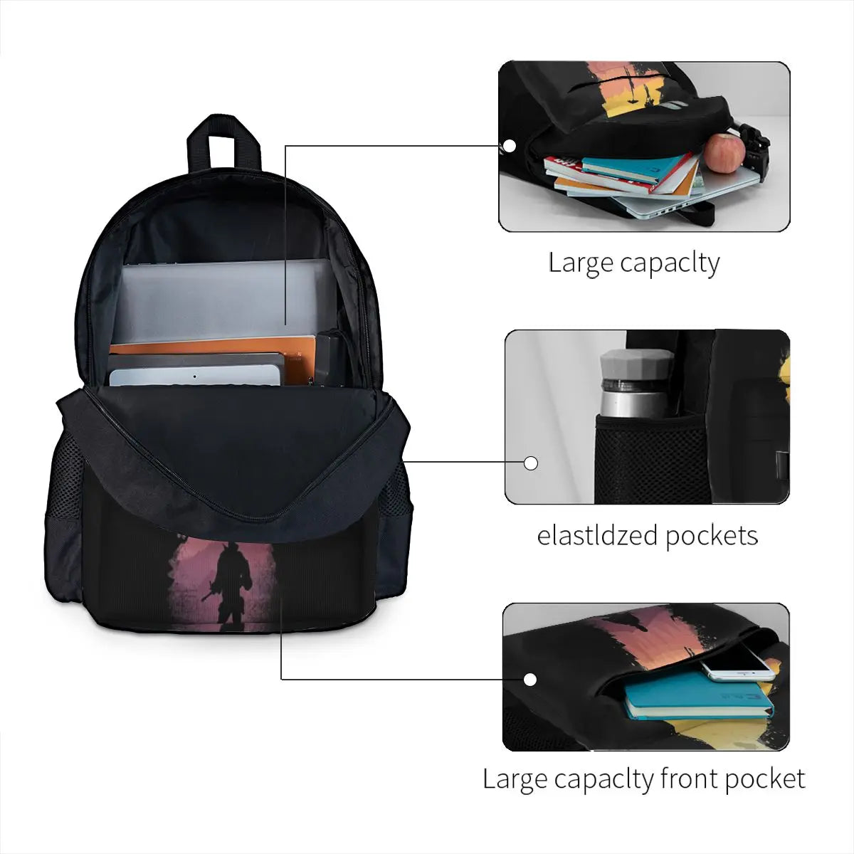 Royale Nights 1 Backpacks Men's Backpacks Bags For Women Kpop Your School Bags F