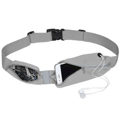 Waterproof Phone Belt Waist Pack Double Pocket Bag
