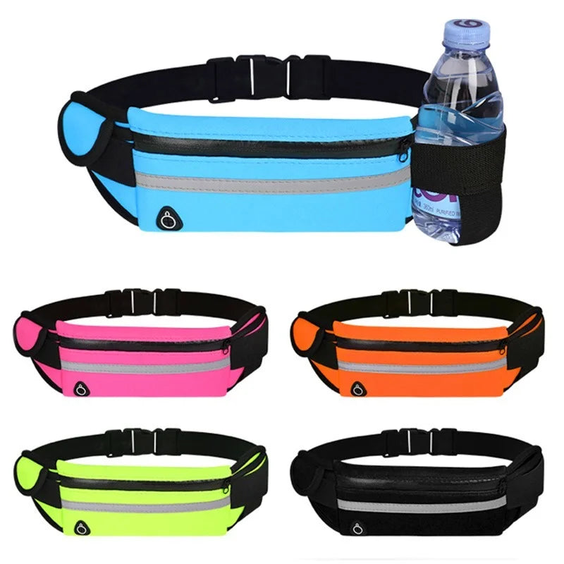 Waterproof Running Waist Bag Gym Belt Phone Holder Women Men