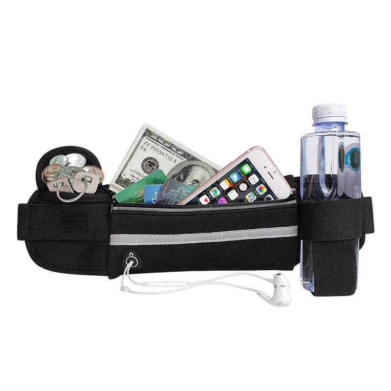 Waterproof Running Waist Bag Gym Belt Phone Holder Women Men