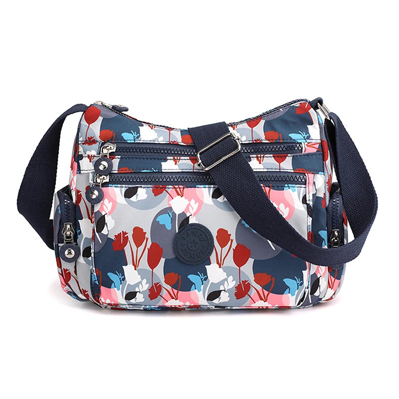 Rural Style Cloth Crossbody Bag Waterproof Handbag