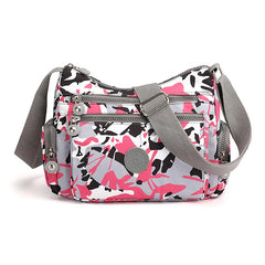 Rural Style Crossbody Ladies Shoulder Bag Nylon Waterproof Handbag