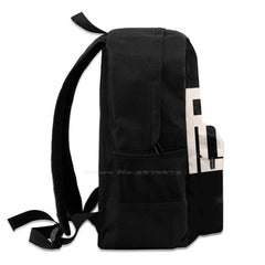 Rust Arrivals Satchel Schoolbag Bags Backpack Typography Alpha