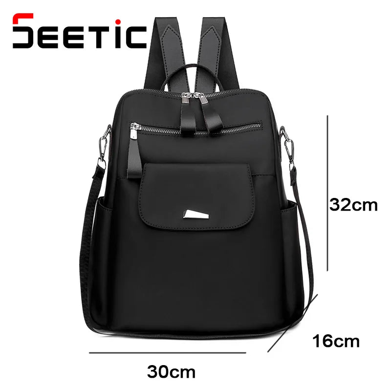 Waterproof Shoulder Bag Female Large Capacity Backpack