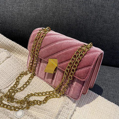 Women's Winter Suede Shoulder Bag Crossbody Handbag