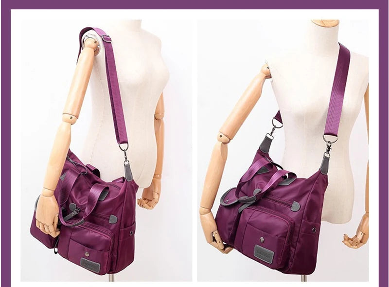 Waterproof Oxford Tote Bag Nylon Shoulder Bag Mummy Bag