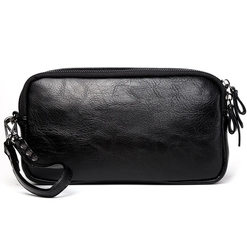 Men Wallets Classic PU Leather Long Purse Male Business Large Capacity Clutch Ha