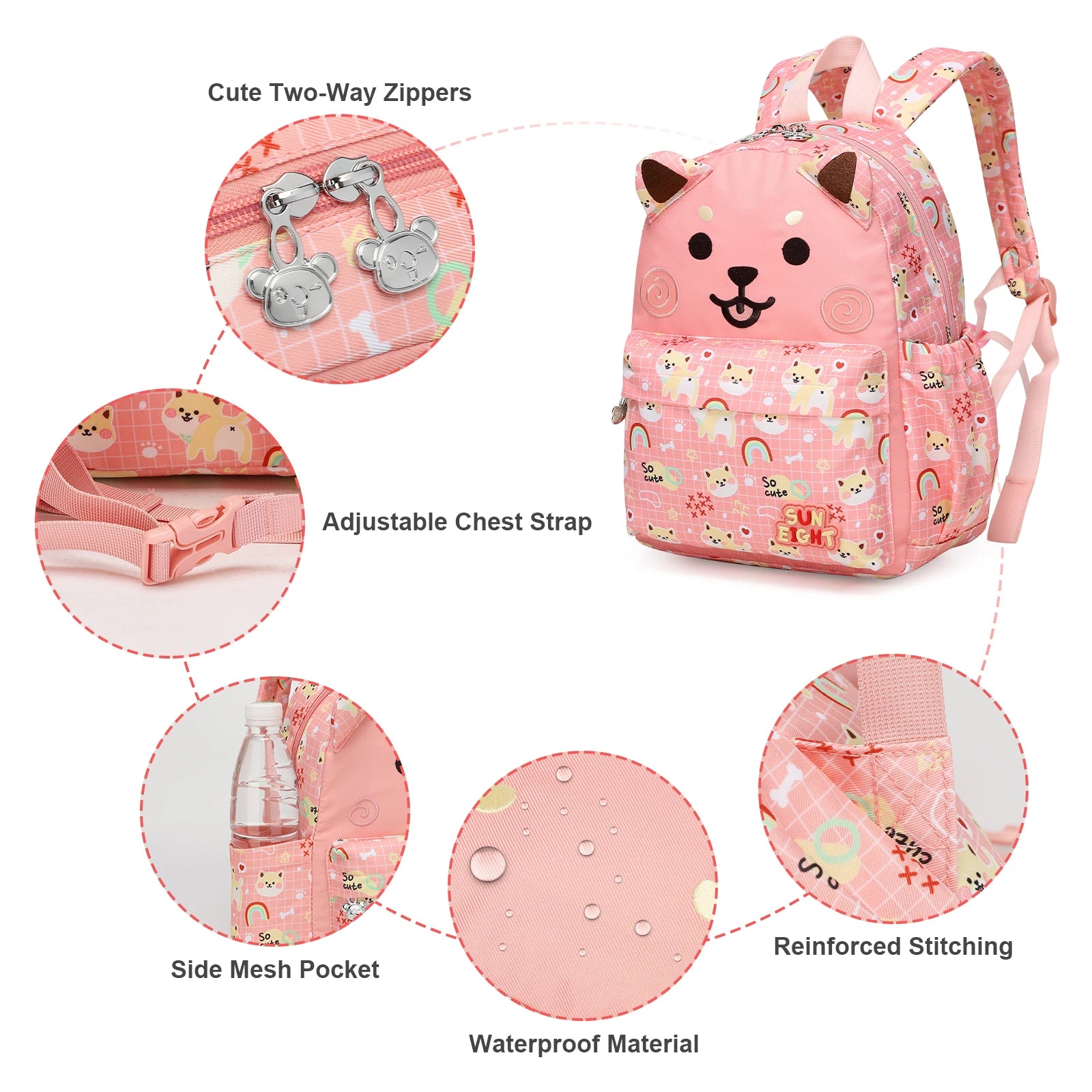 Kids School Backpack Casual Travel Bag