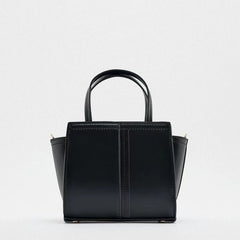 Square Chain Messenger Bag Textured Crossbody Shoulder Bag