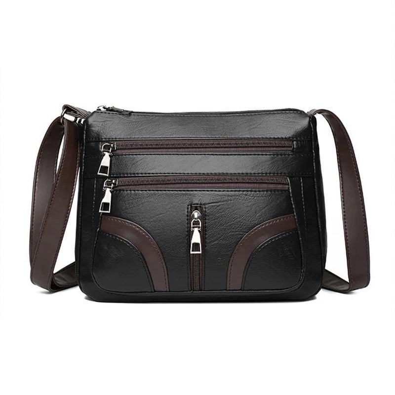 Women Messenger Bag Crossbody Shoulder Handbag Flap Purse