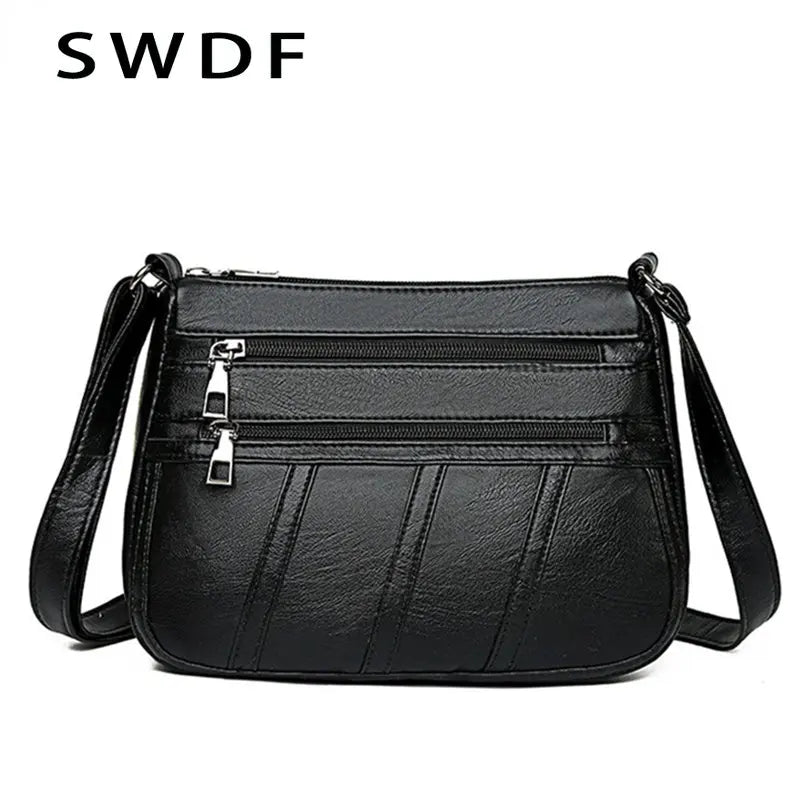 Women Messenger Bag Crossbody Shoulder Handbag Flap Purse