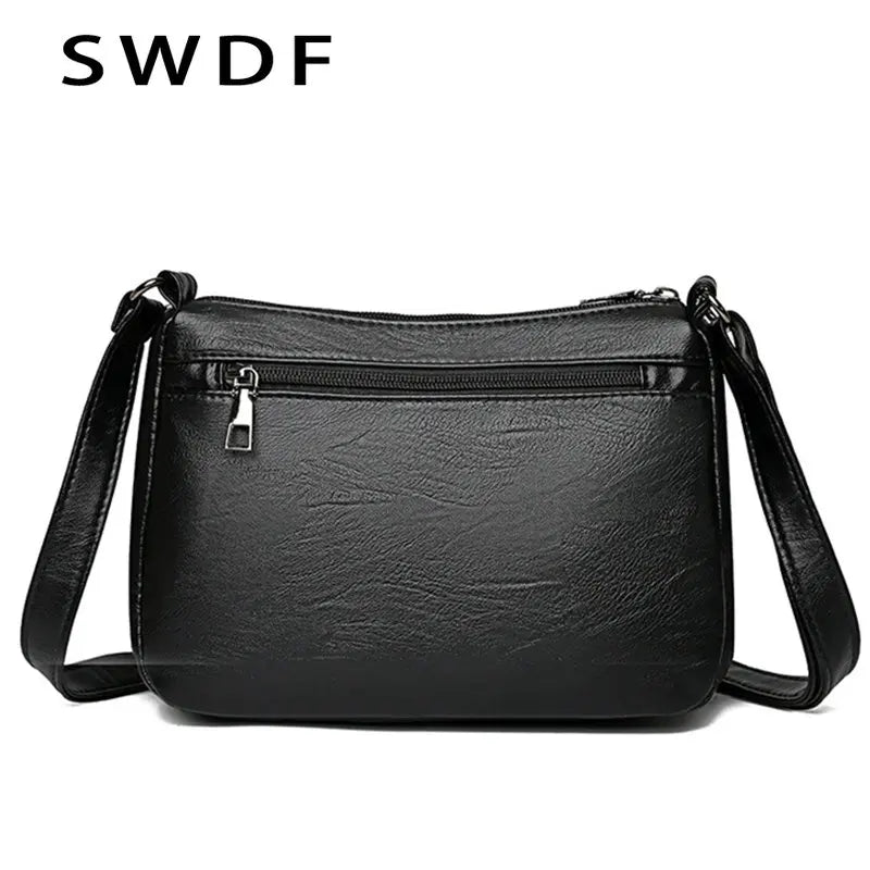 Women Messenger Bag Crossbody Shoulder Handbag Flap Purse