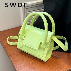 Women's Square Shoulder Bag Messenger Handbag
