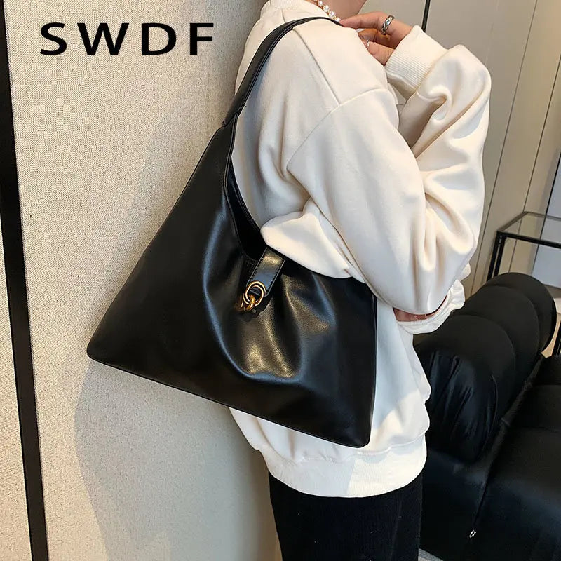 Fashionable One Shoulder Bag Pure Leather Ladies Bag