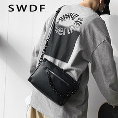 Soft Trunk Bags Women Square Shoulder Bag Mini Handbag Chain Purse