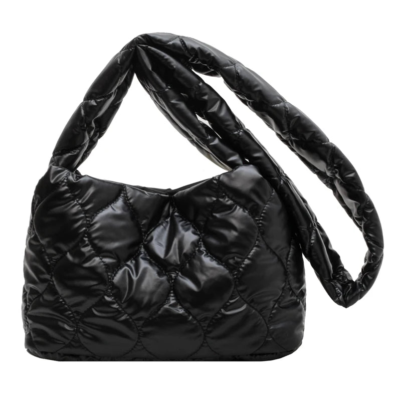 Ultralight Down Crossbody Bags for Women Nylon Shoulder Bags