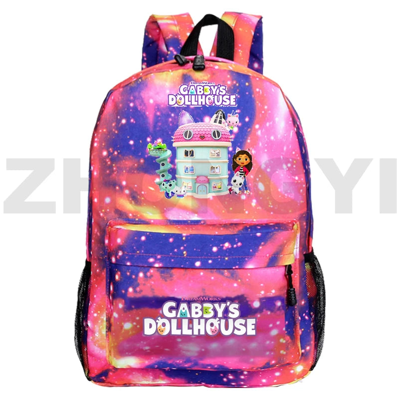 Gabby Cats Anime Schoolbag Kids Backpack