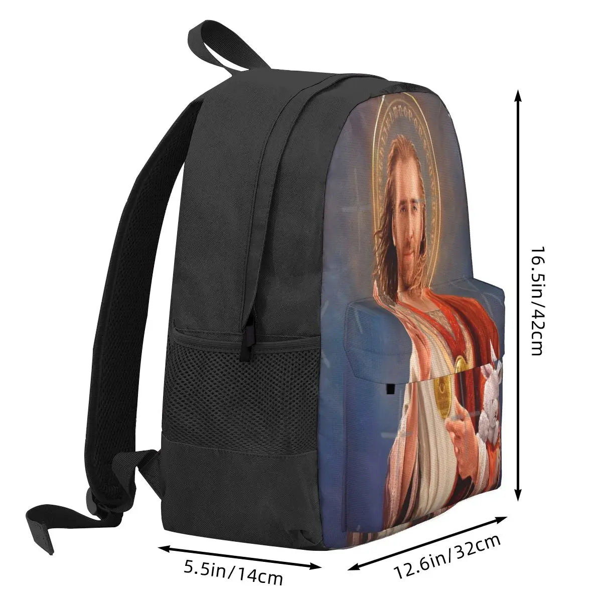 St. Nicolas Of Cage Backpack - Men's & Women's School Rucksack