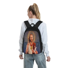 St. Nicolas Of Cage Backpack - Men's & Women's School Rucksack