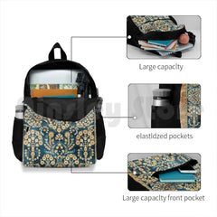 Sarouk Antique Persian Rug Print Outdoor Backpack